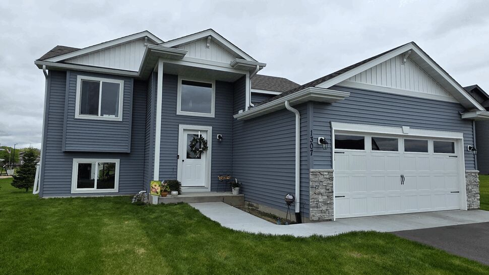 Gutters Project in St Joseph, Minnesota by Lutgen Companies