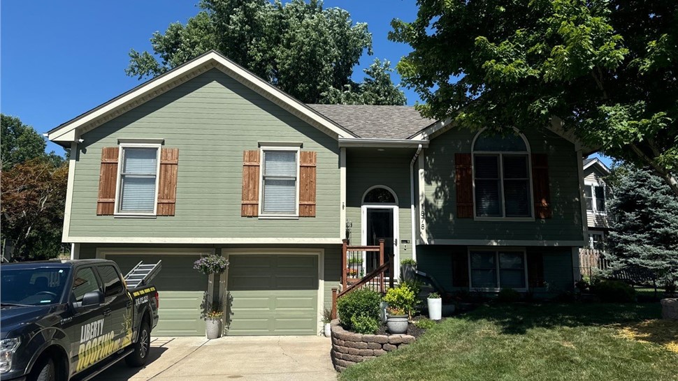 Roofing Project in Liberty, MO by Liberty Roofing Inc.