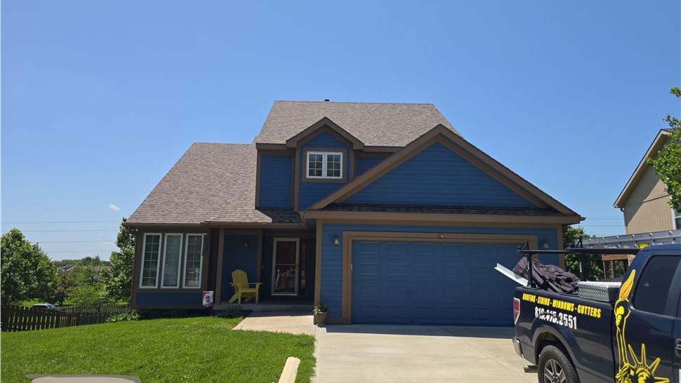 Roofing Project in KCMO, MO by Liberty Roofing Inc.