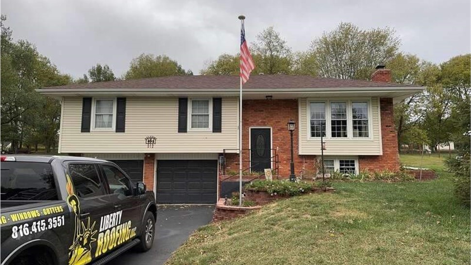 Roofing Project in Liberty, MO by Liberty Roofing Inc.