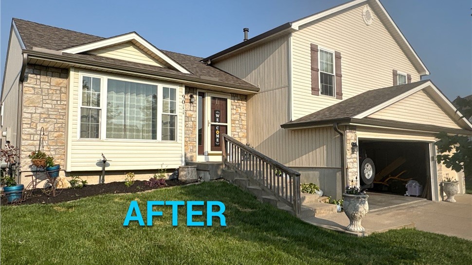 Gutters, Roofing Project in KCMO, MO by Liberty Roofing Inc.