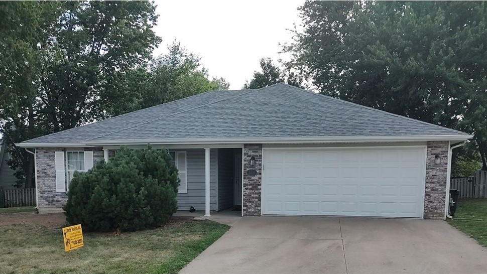 Roofing Project in Columbia, MO by Liberty Roofing Inc.