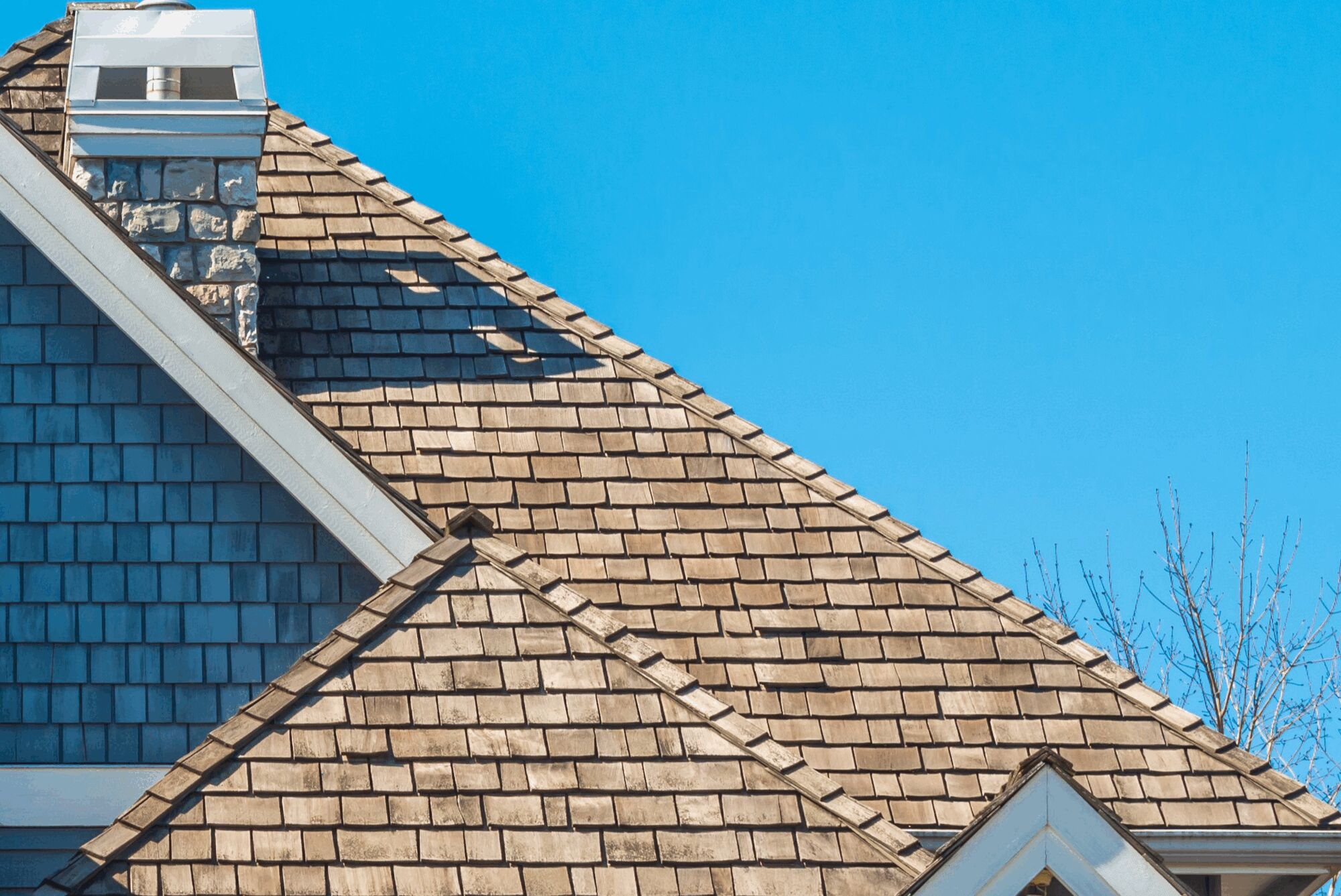 Cedar roofing