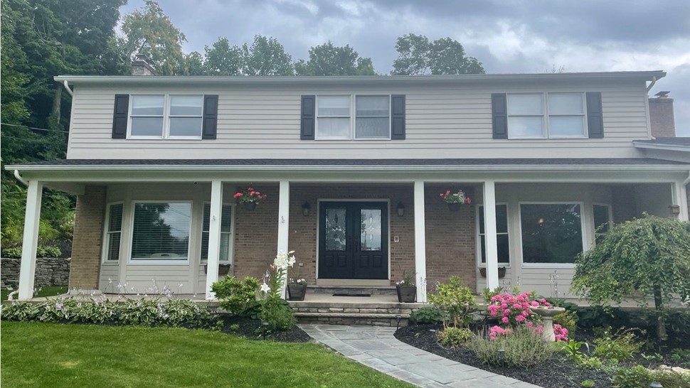 Windows Project in Fayetteville, NY by C. Michael Exteriors, Inc.