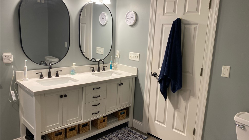 Bathrooms Project in Manlius, NY by C. Michael Exteriors, Inc.