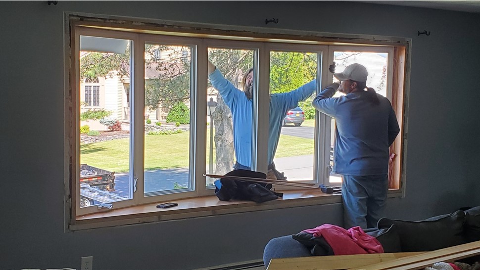 Windows Project in Manlius, NY by C. Michael Exteriors, Inc.