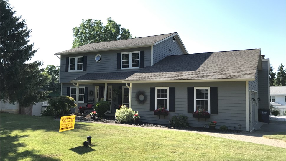 Windows Project in Syracuse, NY by C. Michael Exteriors, Inc.
