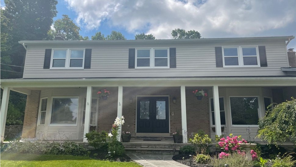 Windows Project in Fayetteville, NY by C. Michael Exteriors, Inc.