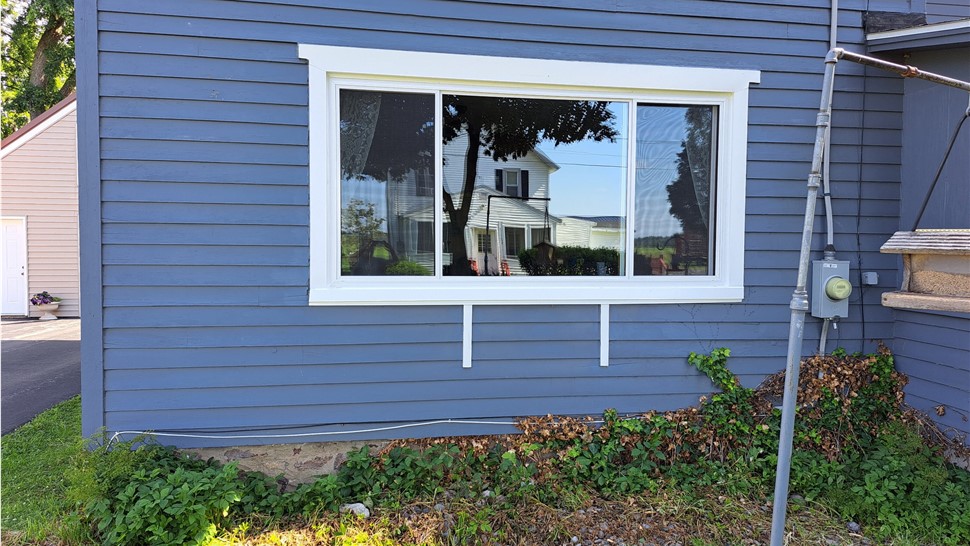 Windows Project in Pennellville, NY by C. Michael Exteriors, Inc.