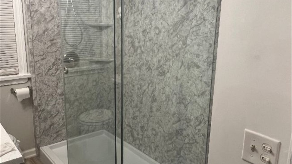 Bathrooms Project in Rochester, NY by C. Michael Exteriors, Inc.