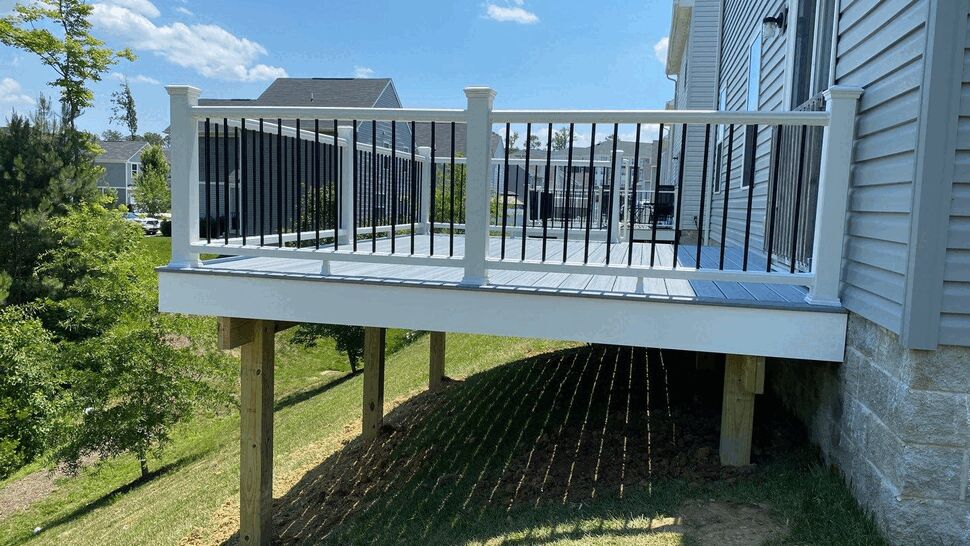 Decks Project in Williamsburg, VA by Exterior Source Virginia