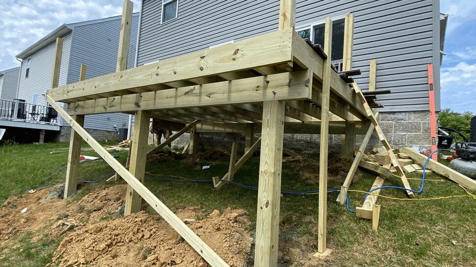 Decks Project in Williamsburg, VA by Exterior Source Virginia