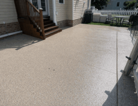 Concrete Coating Project in Yorktown, VA by Exterior Source Virginia