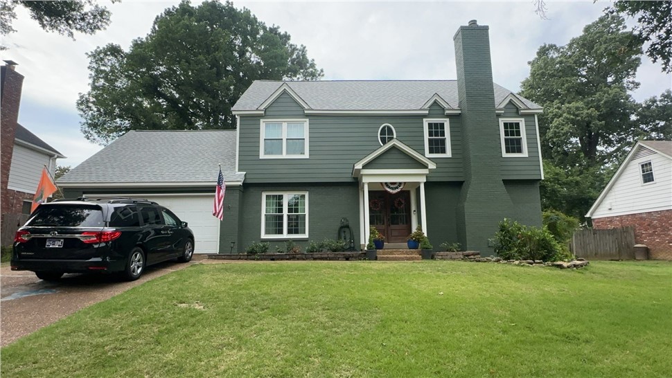 Gutters, Siding Project in Germantown, Tennessee by ContractingPRO