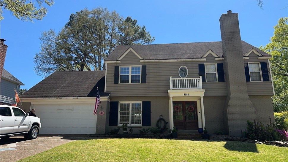 Gutters, Siding Project in Germantown, Tennessee by ContractingPRO