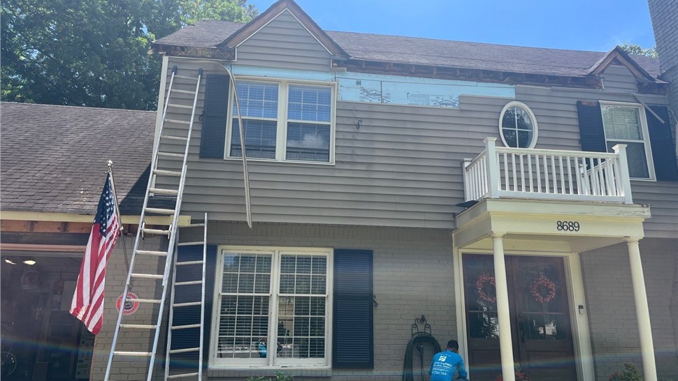 Gutters, Siding Project in Germantown, Tennessee by ContractingPRO