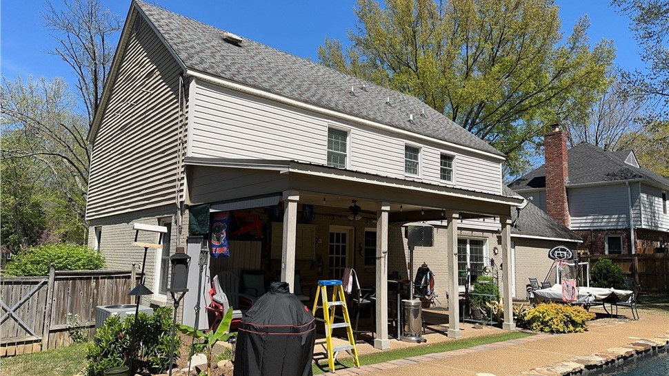 Gutters, Siding Project in Germantown, Tennessee by ContractingPRO