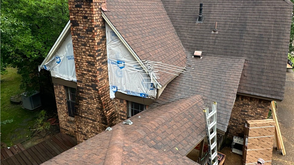 Replacement Windows, Residential Roofing, Siding Project in Germantown, Tennessee by ContractingPRO