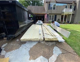 Gutters, Siding Project in Germantown, Tennessee by ContractingPRO