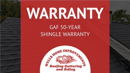 GAF 50-year Shingle Warranty