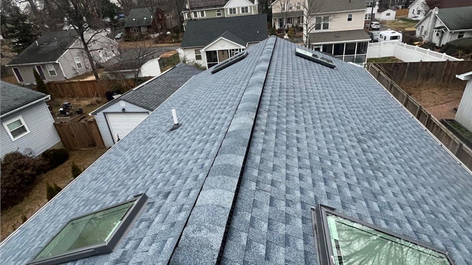 Roofing Project in Edgewater, Maryland by Wells Home Improvements