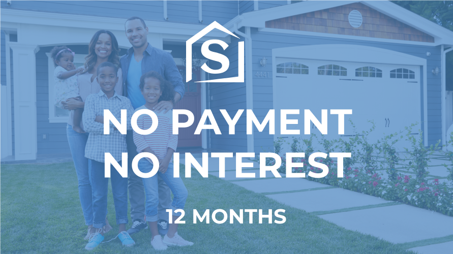Zero Interest, Zero Payments for 12 Months on Home Remodeling!