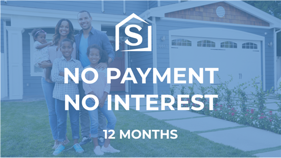 Zero Interest, Zero Payments for 12 Months on Home Remodeling!