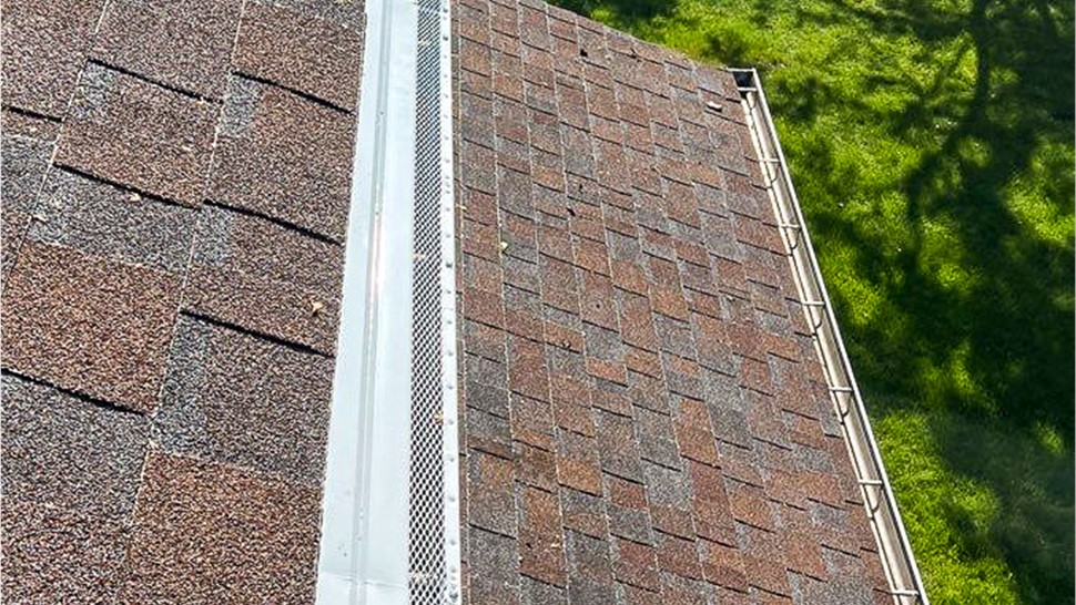 Gutters Project in Naperville, IL by Stan's Roofing & Siding
