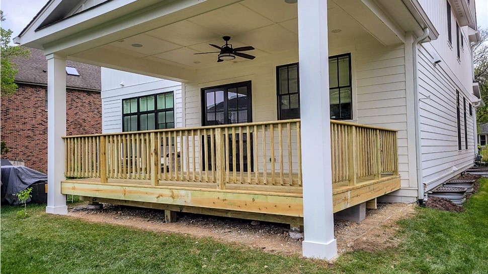 Decks Project in Clarendon Hills, IL by Stan's Roofing & Siding