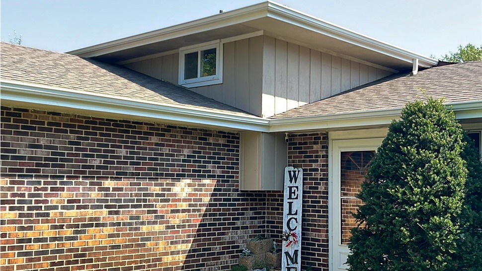 Gutters, Siding, Soffit and Fascia Project in Mokena, IL by Stan's Roofing & Siding