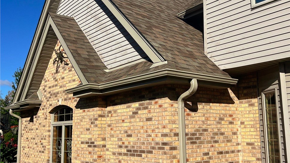 Gutters, Roofing, Soffit and Fascia Project in Orland Park, IL by Stan's Roofing & Siding
