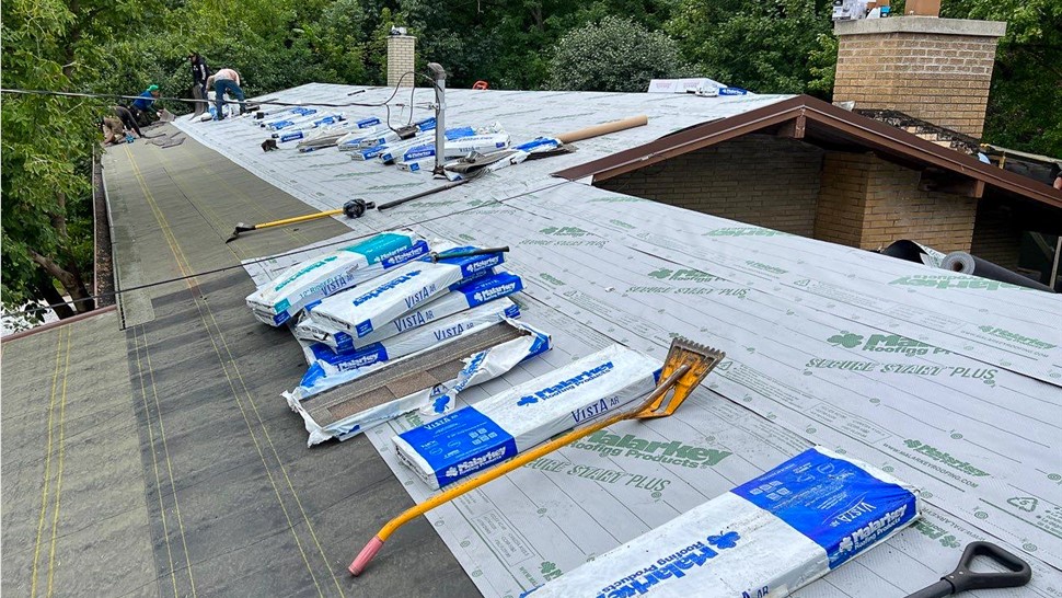 Roofing Project in Palos Park, IL by Stan's Roofing & Siding