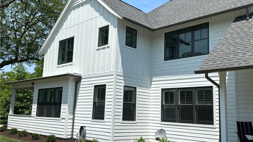 Gutters, Siding Project in Clarendon Hills, IL by Stan's Roofing & Siding