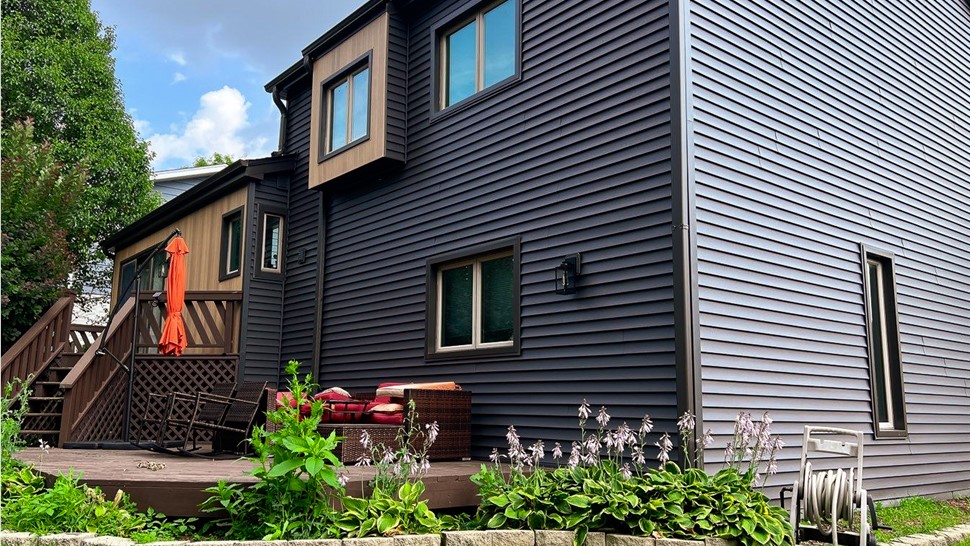 Gutters, Siding, Soffit and Fascia Project in Woodridge, IL by Stan's Roofing & Siding