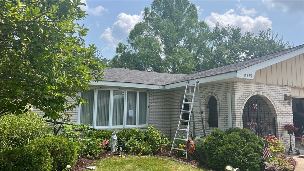 Roofing, Storm Damage Project in Orland Park, Illinois by Stan's Roofing & Siding