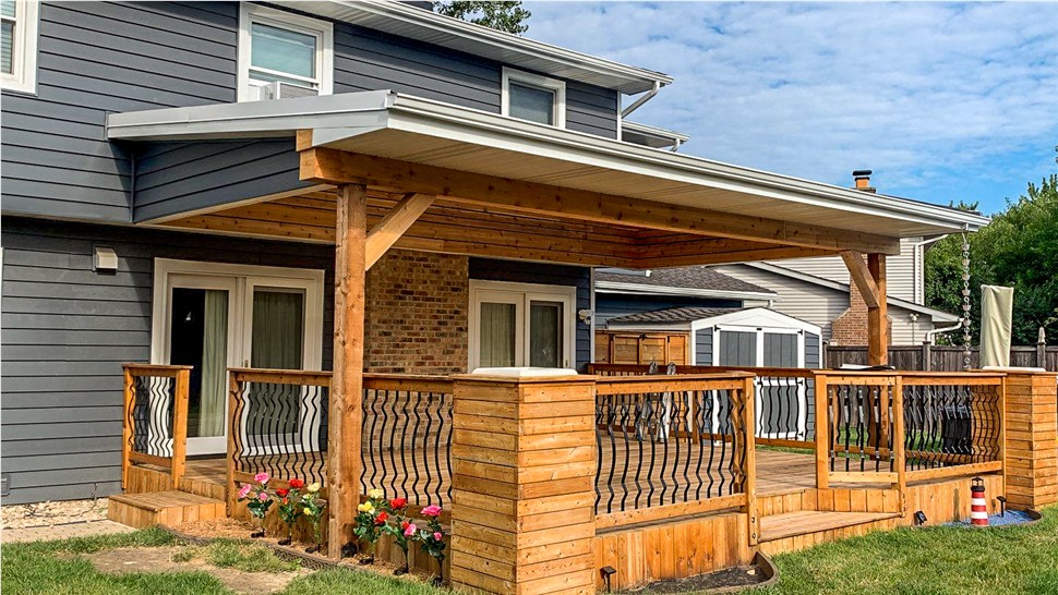 Decks Project in Oak Forest, IL by Stan's Roofing & Siding