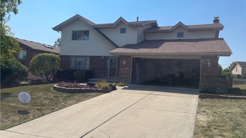 Roofing, Siding, Decks, Storm Damage Project in Orland Park, Illinois by Stan's Roofing & Siding
