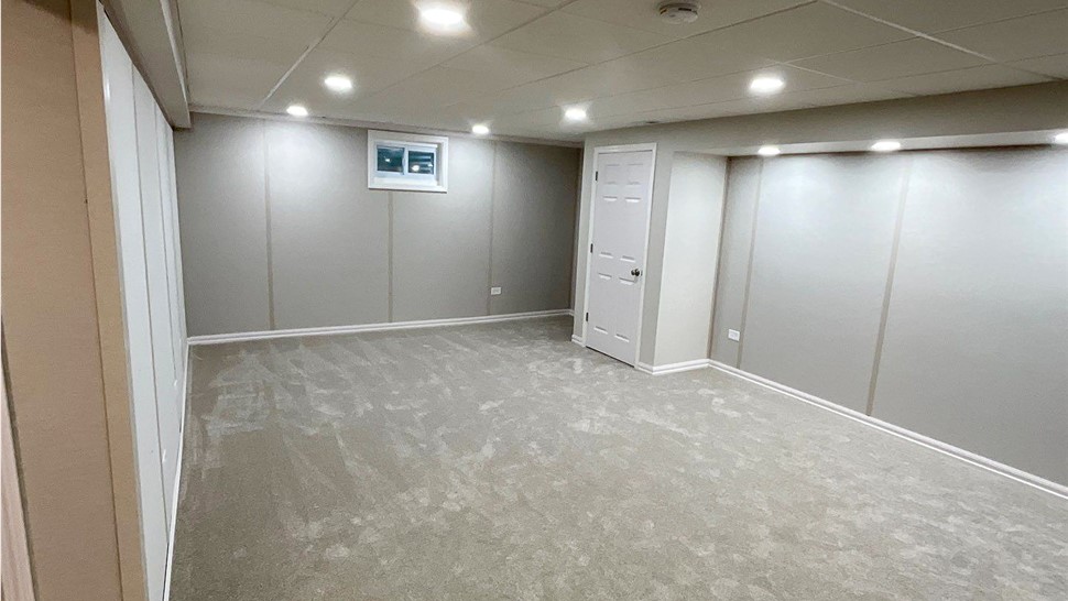 Basements Project in Plainfield, IL by Stan's Roofing & Siding