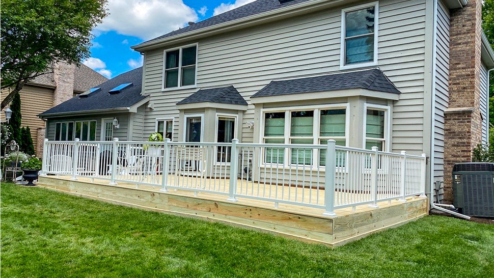 Decks Project in Naperville, IL by Stan's Roofing & Siding