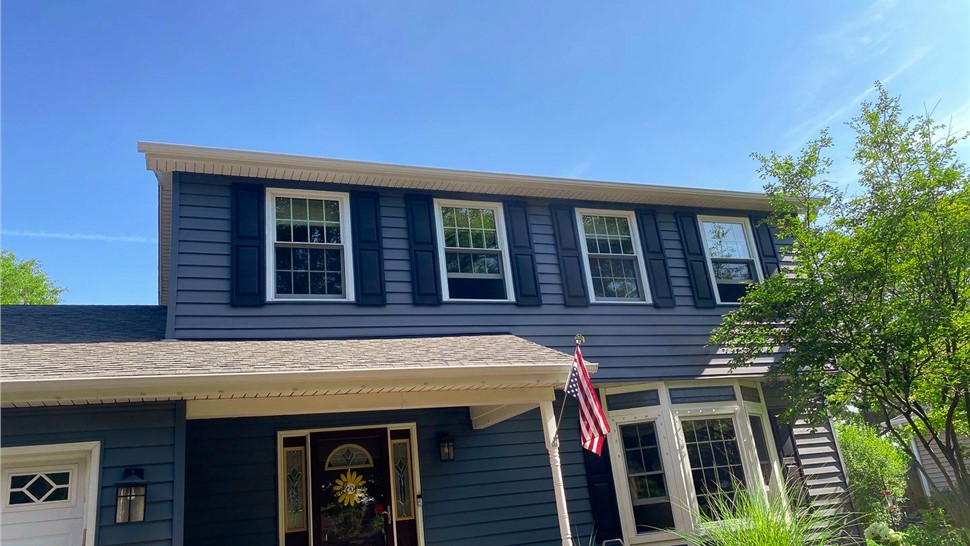 Gutters, Soffit and Fascia Project in Naperville, IL by Stan's Roofing & Siding
