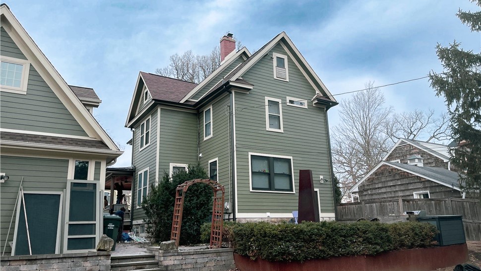 Gutters, Metal Roofing, Roofing, Siding, Soffit and Fascia Project in Downers Grove, IL by Stan's Roofing & Siding
