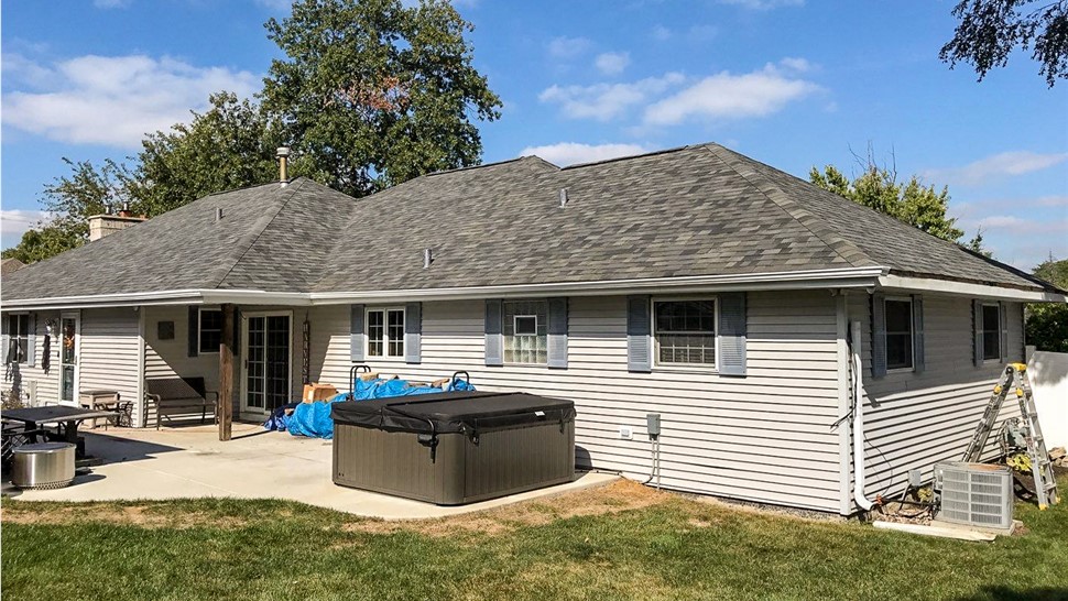 Gutters, Roofing Project in Orland Park, IL by Stan's Roofing & Siding