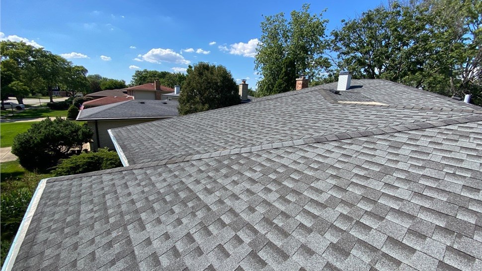 Roofing, Storm Damage Project in Darien, IL by Stan's Roofing & Siding