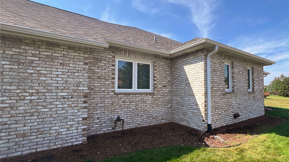 Gutters, Roofing Project in Orland Park, IL by Stan's Roofing & Siding