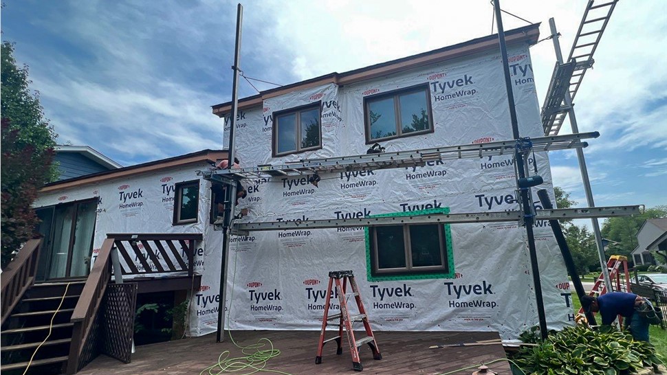 Gutters, Siding, Soffit and Fascia Project in Woodridge, IL by Stan's Roofing & Siding