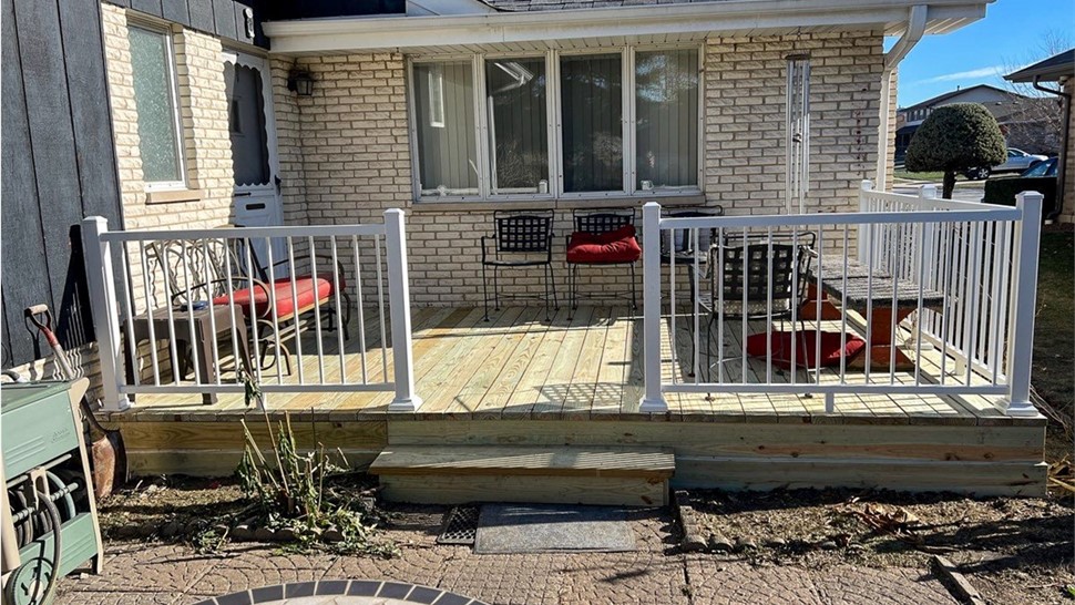 Decks Project in Oak Forest, IL by Stan's Roofing & Siding