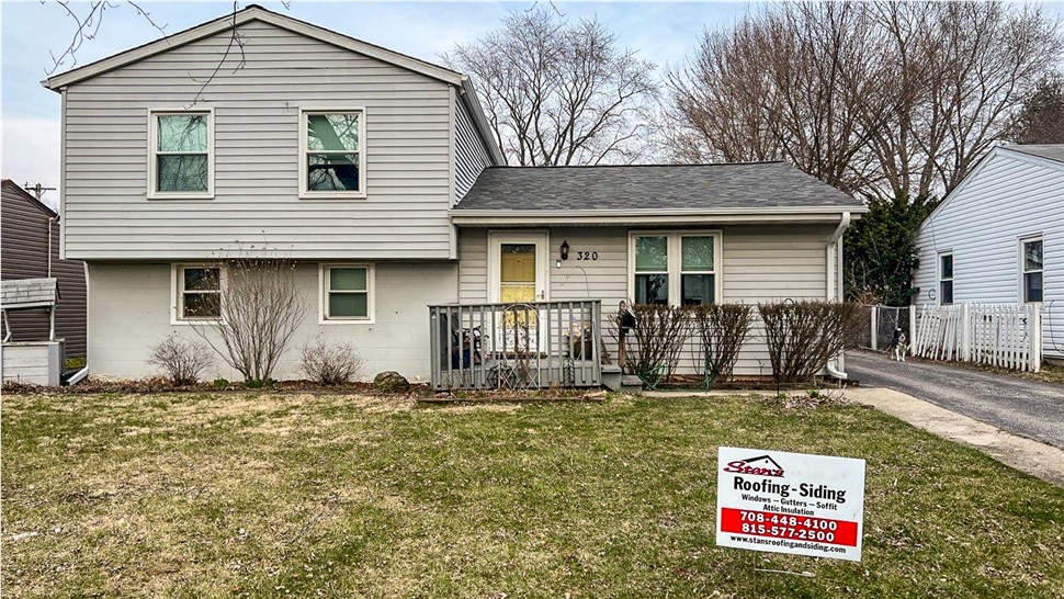 Gutters, Roofing Project in Lockport, IL by Stan's Roofing & Siding